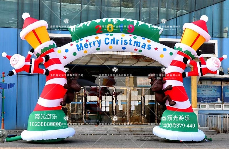 排浦镇圣诞活动拱门
